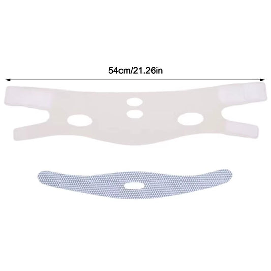 Adjustable Face Sculpting Sleep Mask Breathable Elastic V Line Shaping Mask Slimming Strap Skin Care Lifting Tightening Mask