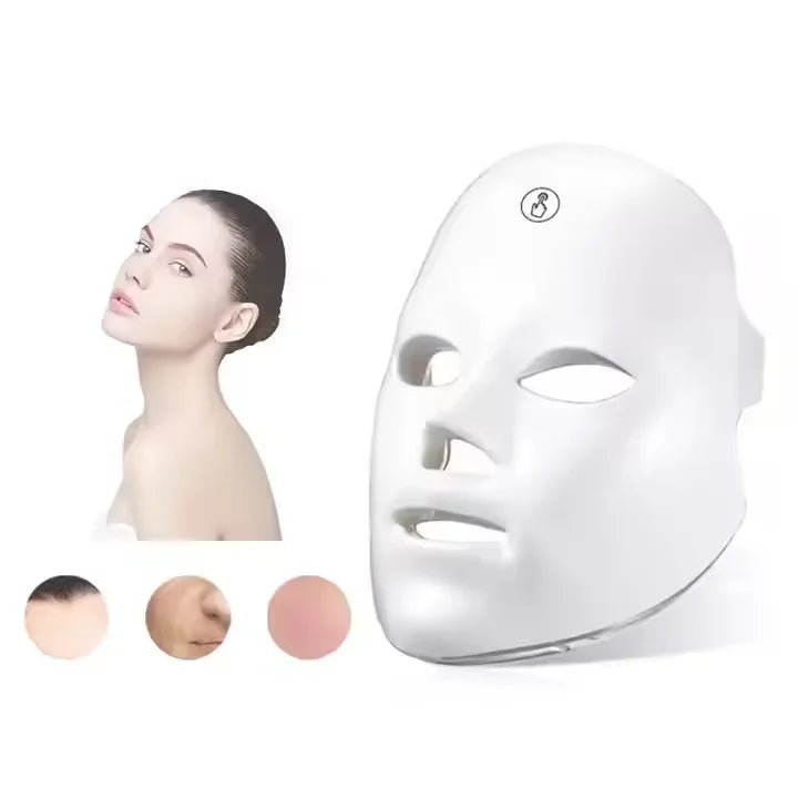 2025 New Style Beauty Tool Anti-Wrinkle Face Mask Beauty Light Touch Switch 7 Colors Face Mask Beauty