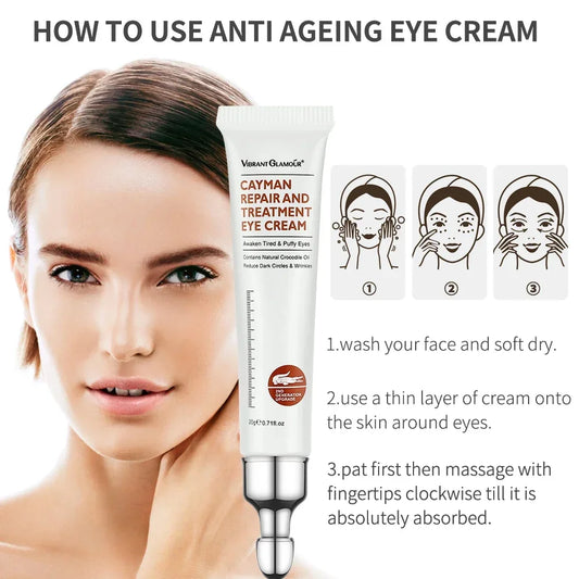 Crème pour les yeux au collagène peptide, Anti-rides, Anti-âge, élimine les cernes, soin des yeux contre les poches et les poches, hydrate la crème de soin pour les yeux