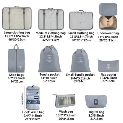 Sacs rangement de voyage